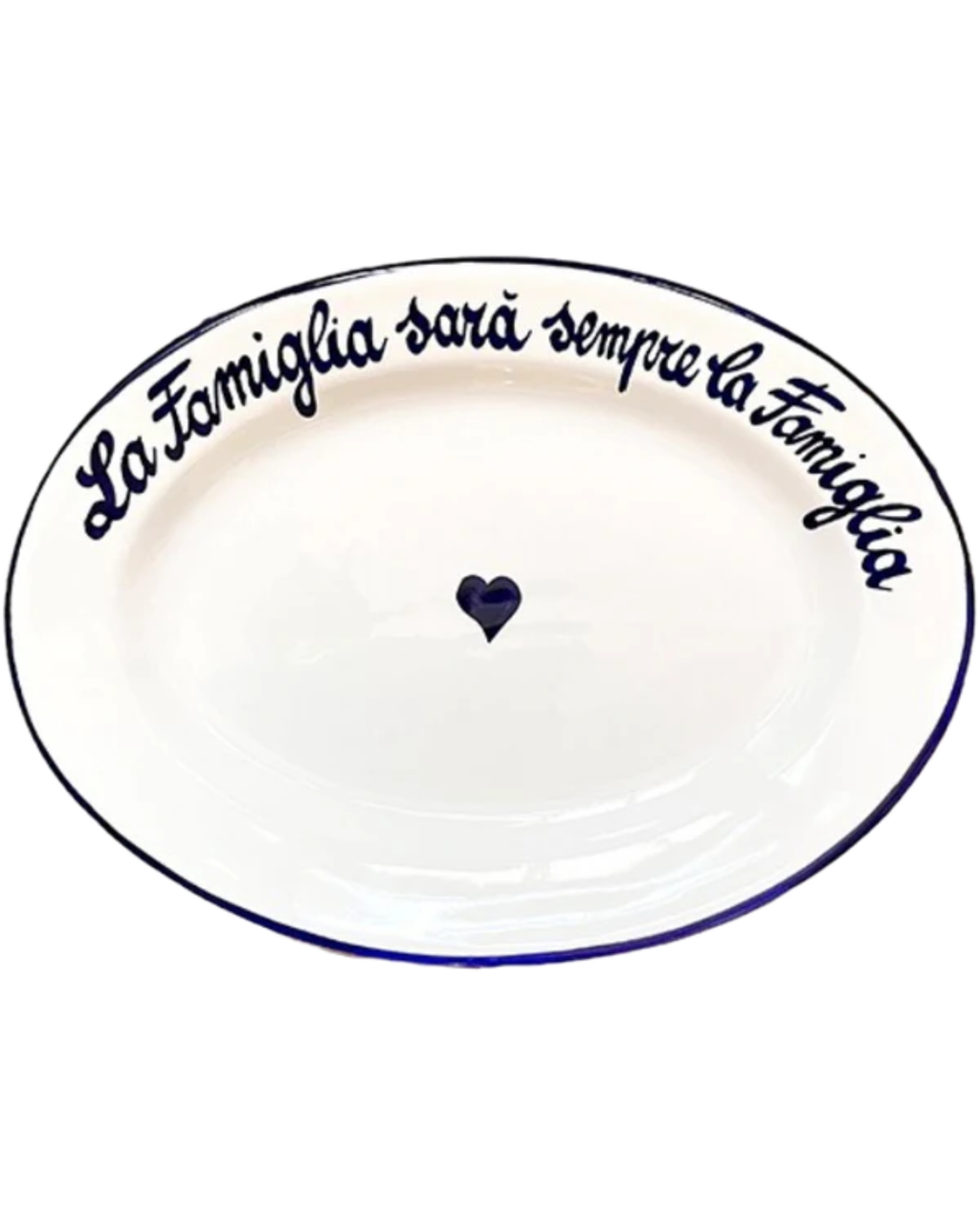 Plat Ovale La Famiglia Sara Sempre La Famiglia