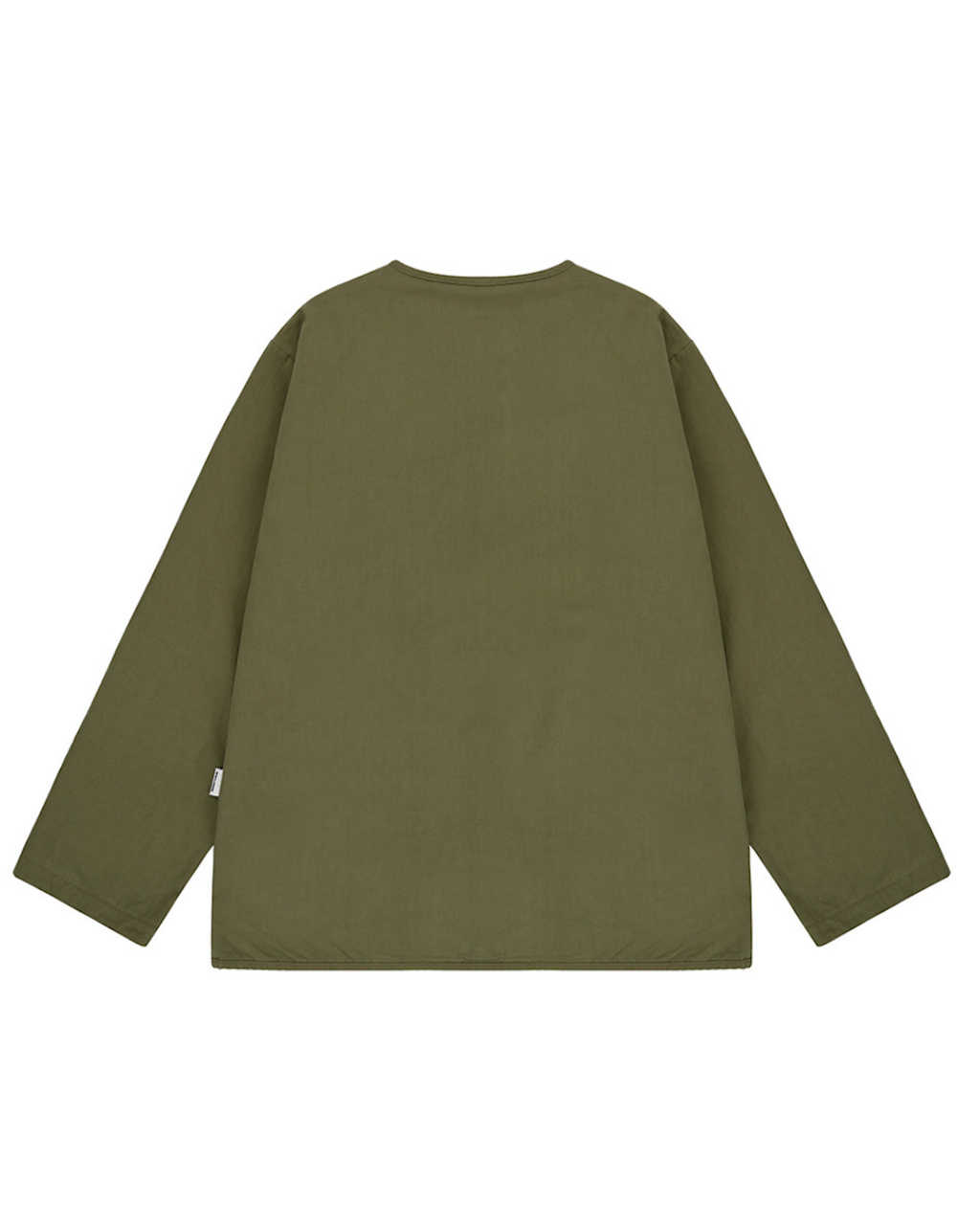 Reversible utility round jacket khaki