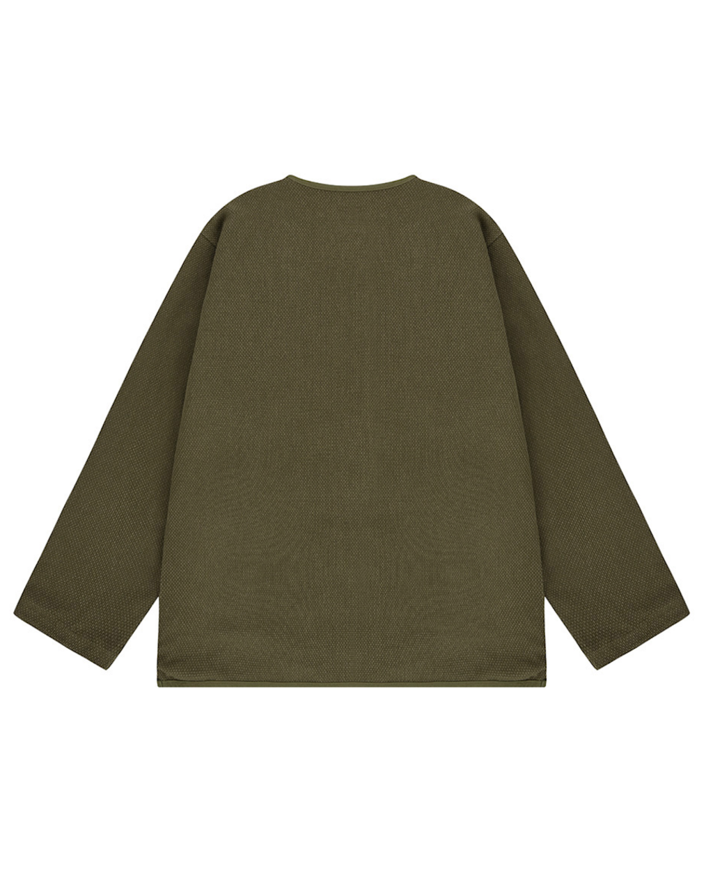 Reversible utility round jacket khaki