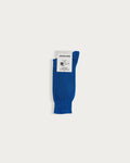 Fine cotton socks cobalt blue