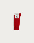 Fine cotton socks pomodoro red