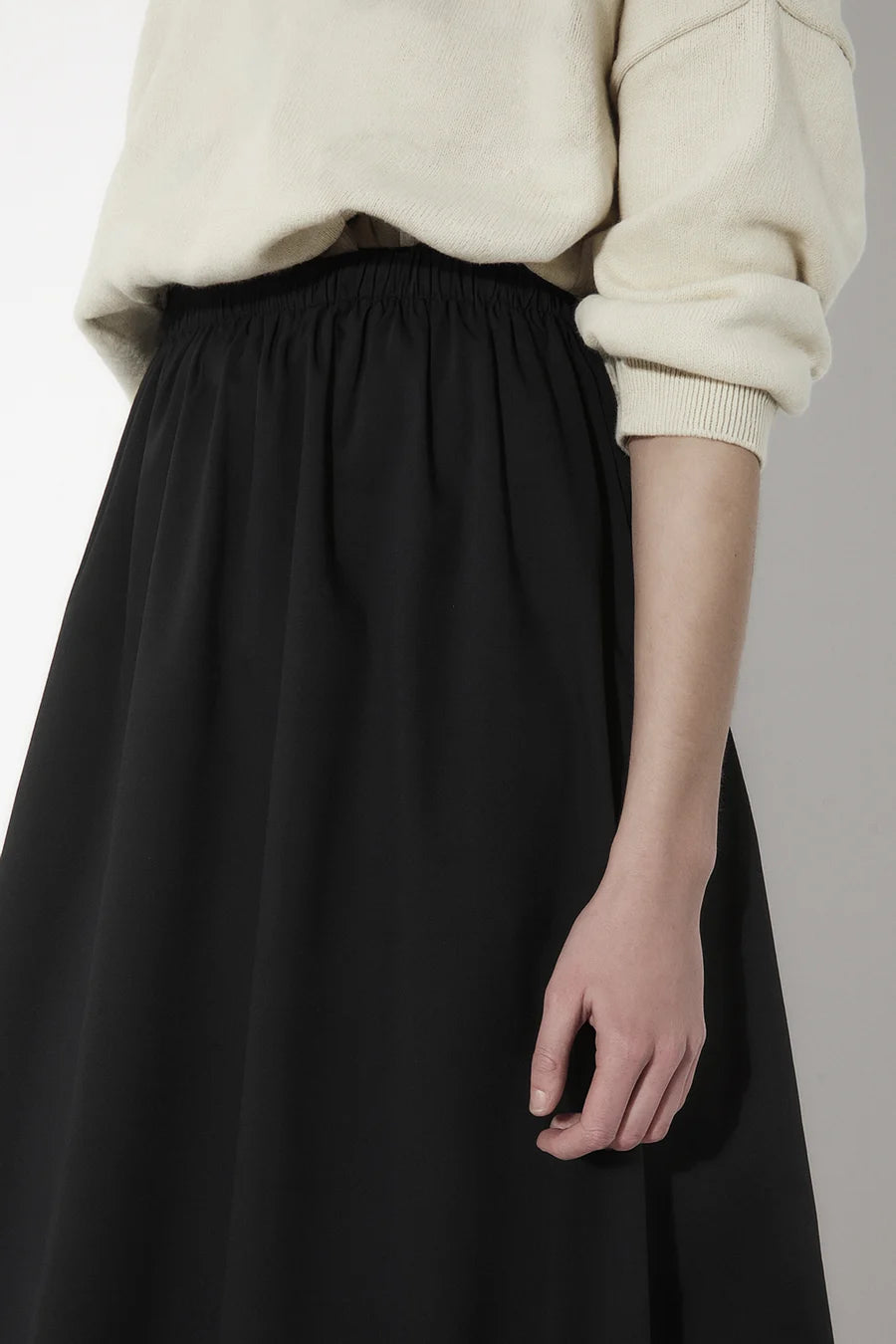 Fisher skirt black