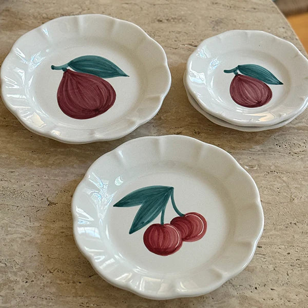Assiette Mercato Cerise
