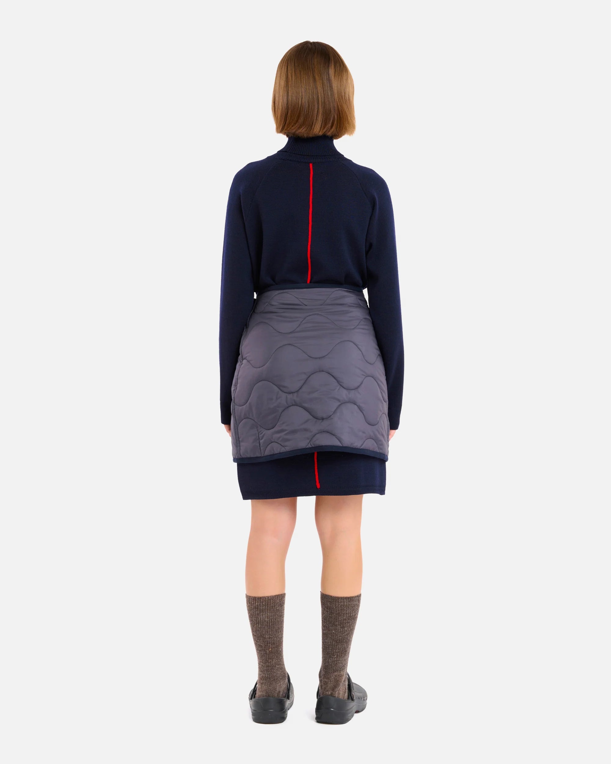 Jupe jade superlight navy red