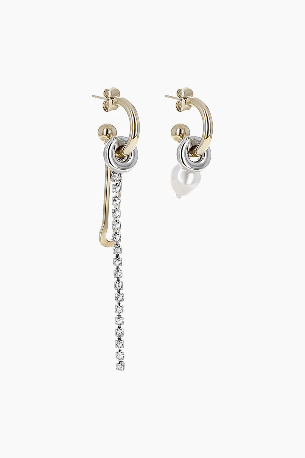 Janice earrings gold palladium