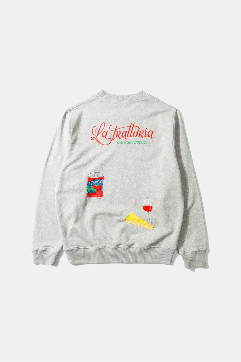 La trattoria plain grey melange