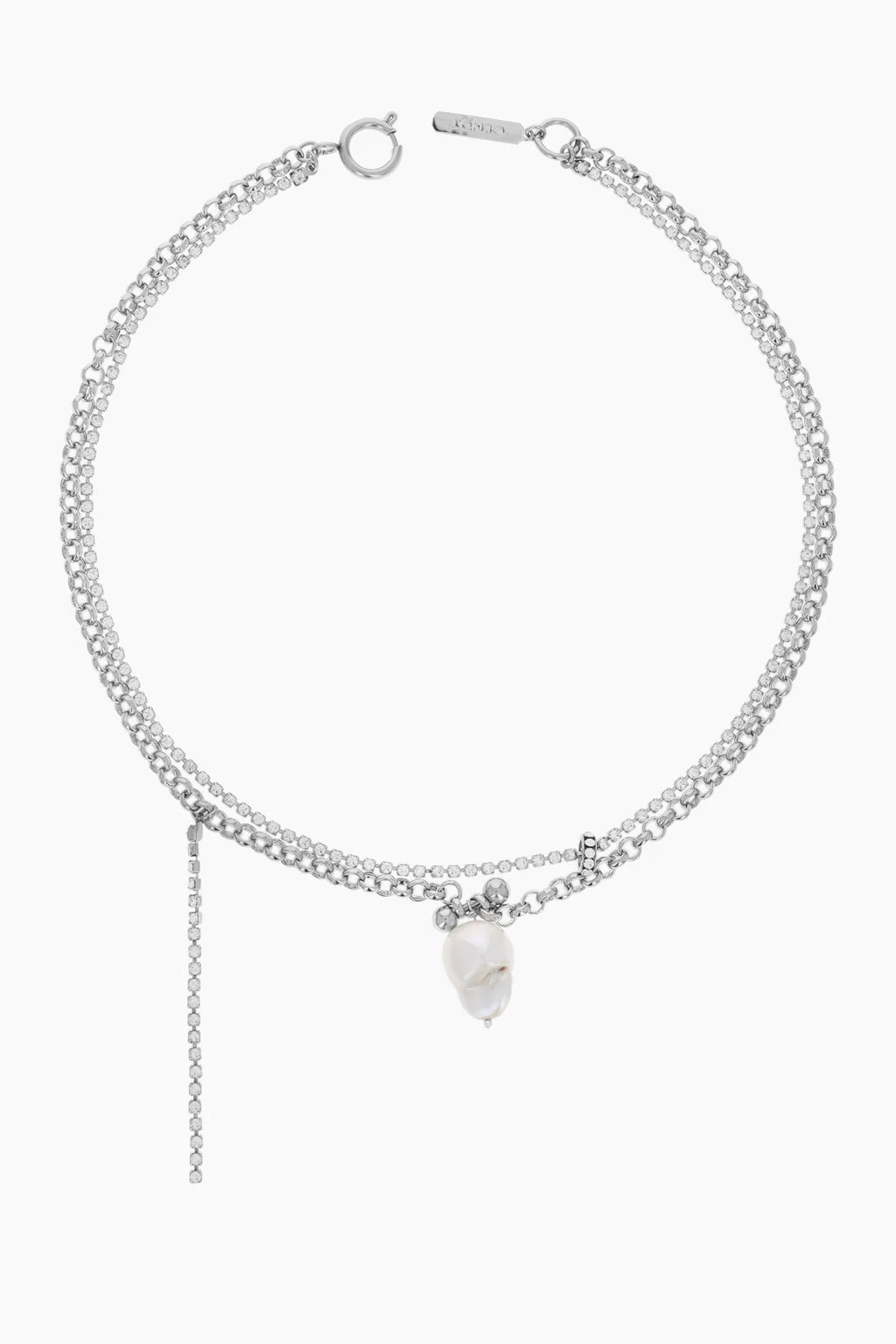 Luis necklace palladium