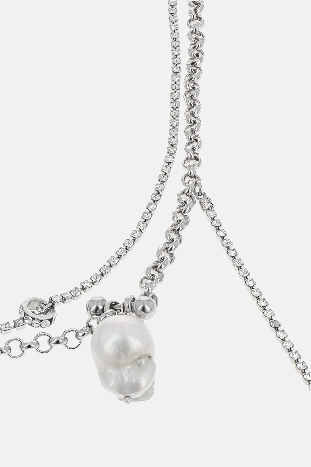 Luis necklace palladium