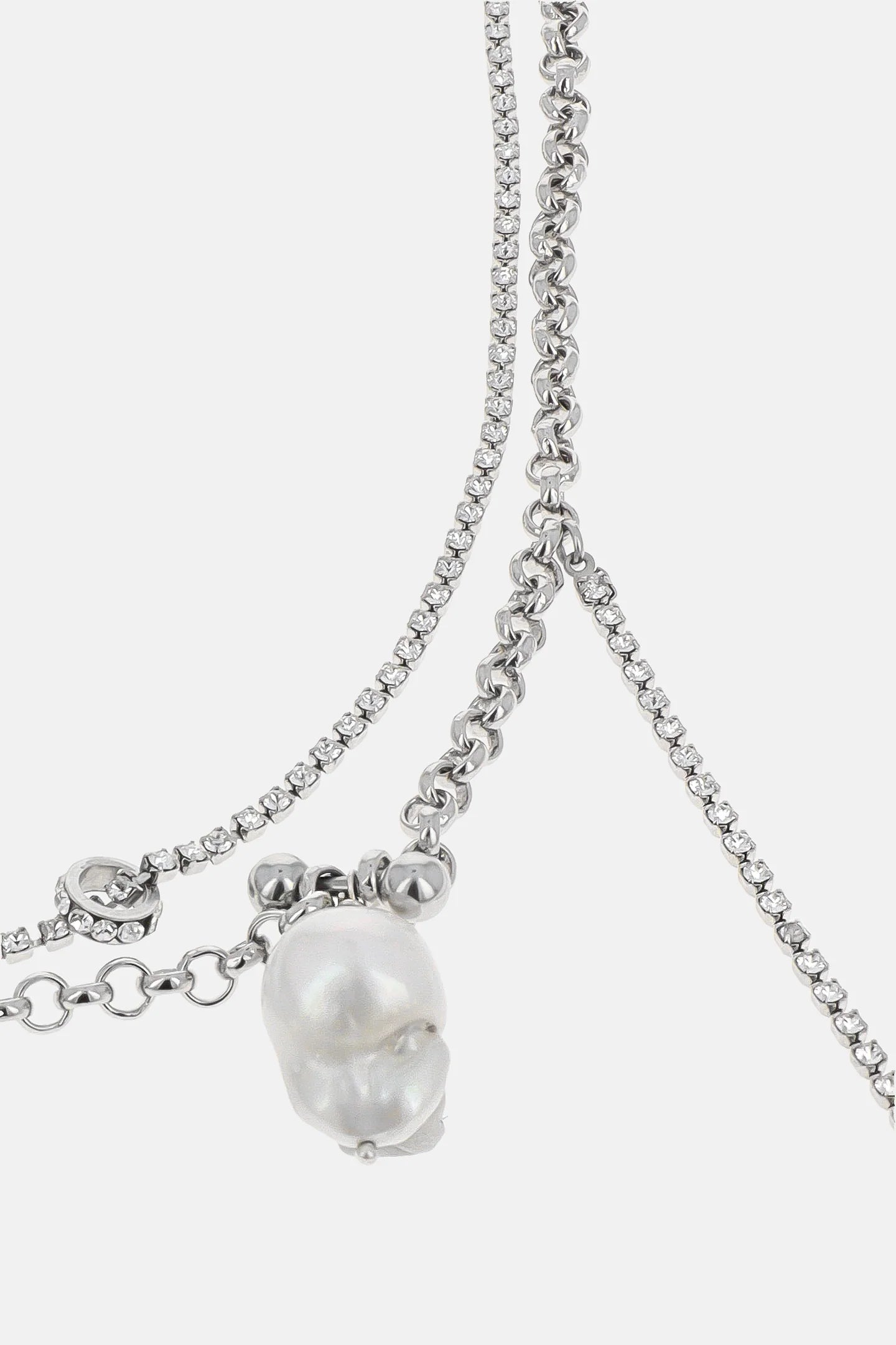 Luis necklace palladium