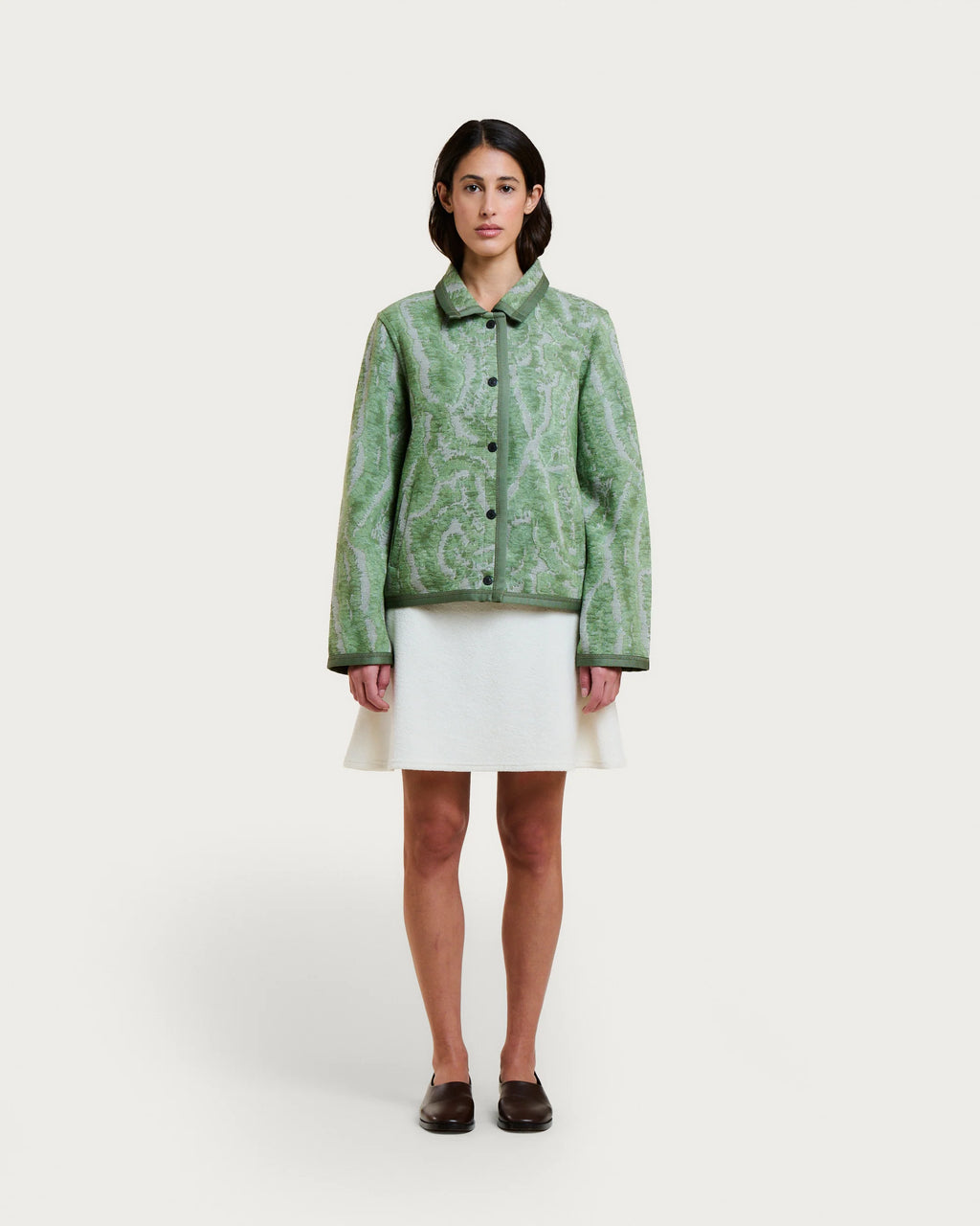 Veste mia coral green multi