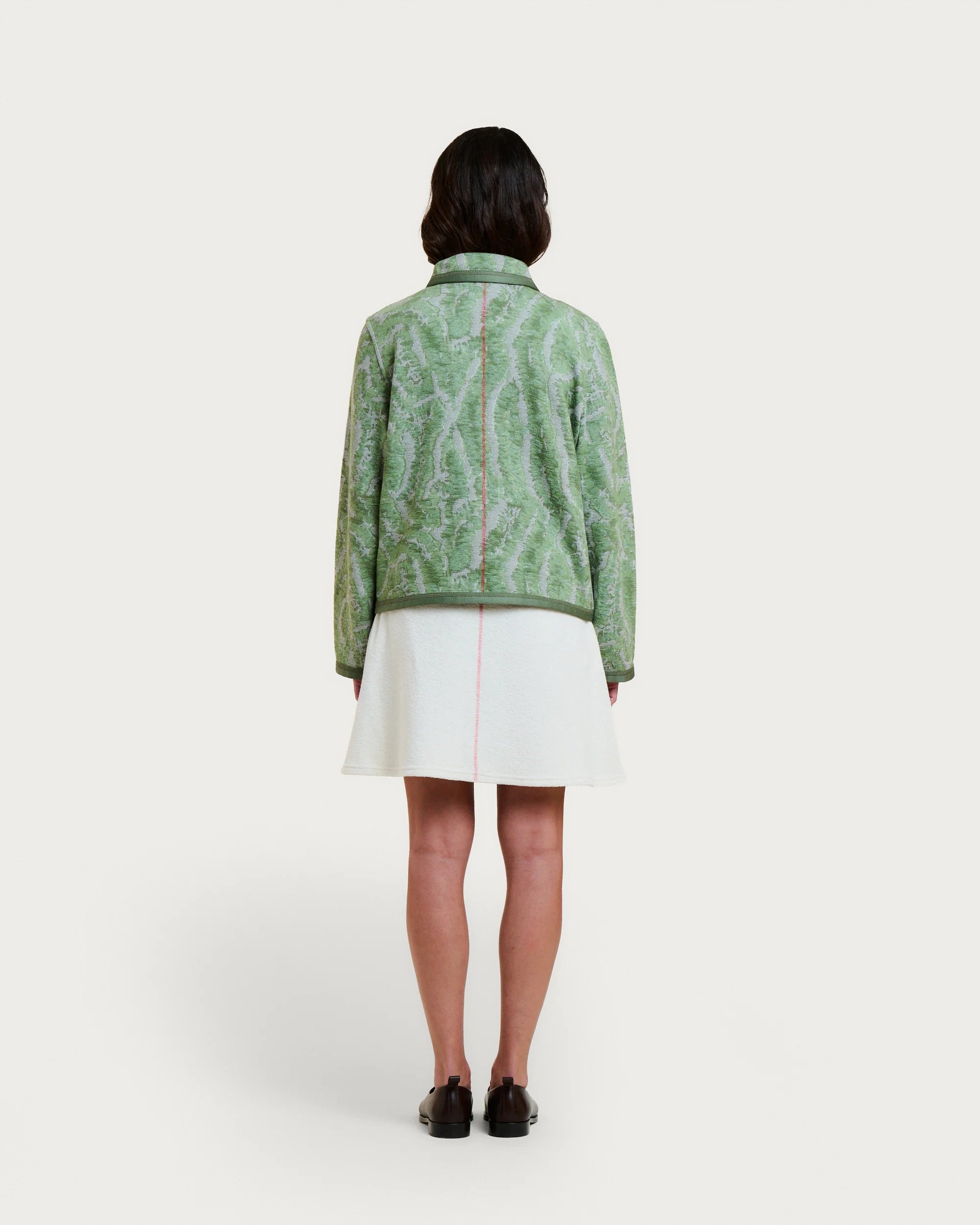 Veste mia coral green multi