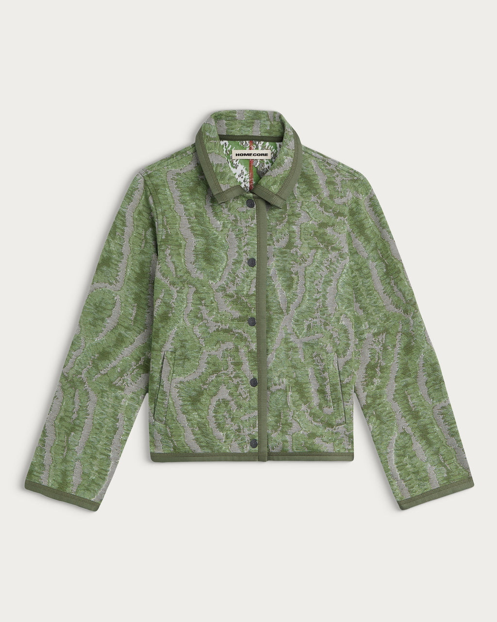 Veste mia coral green multi