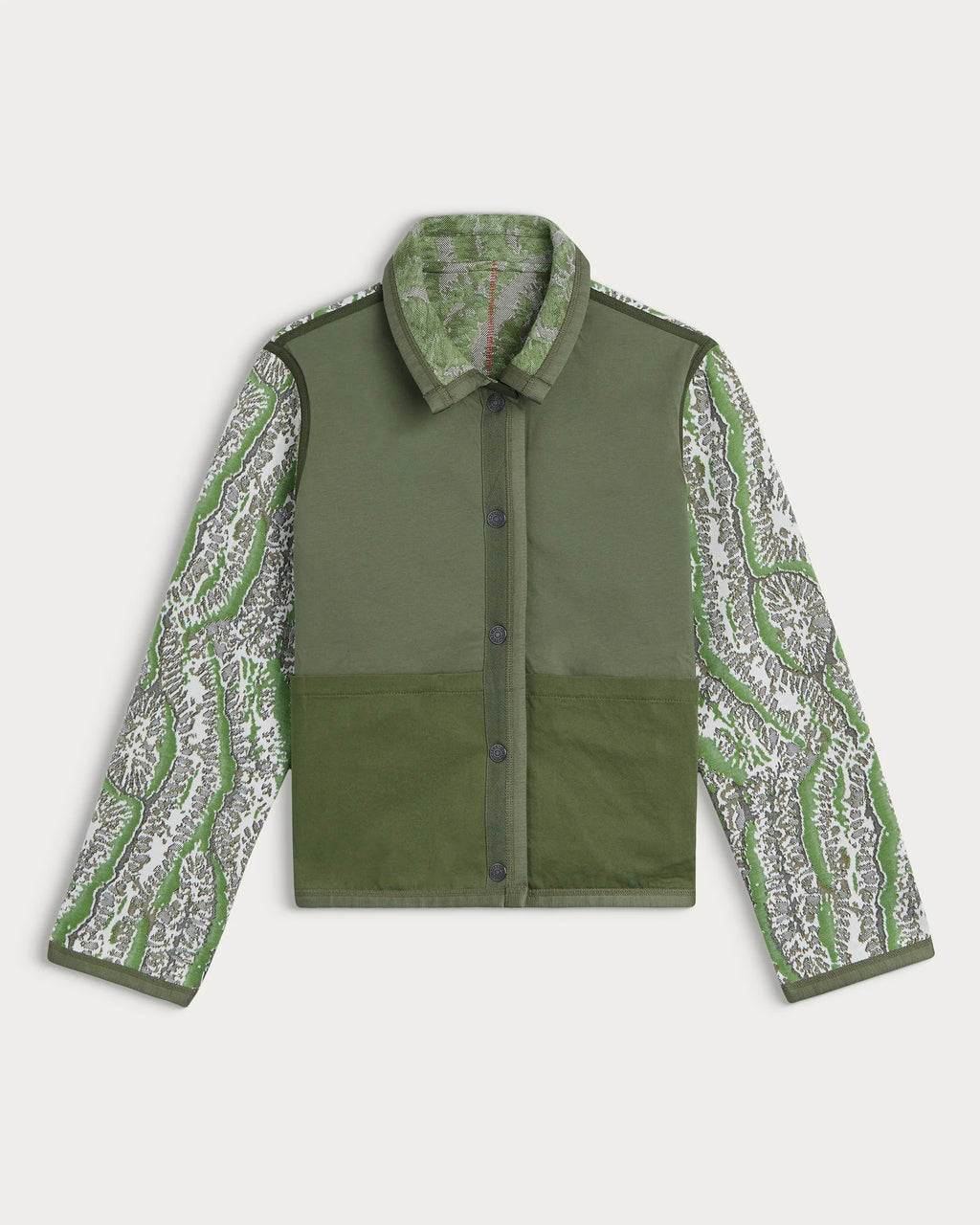 Veste mia coral green multi
