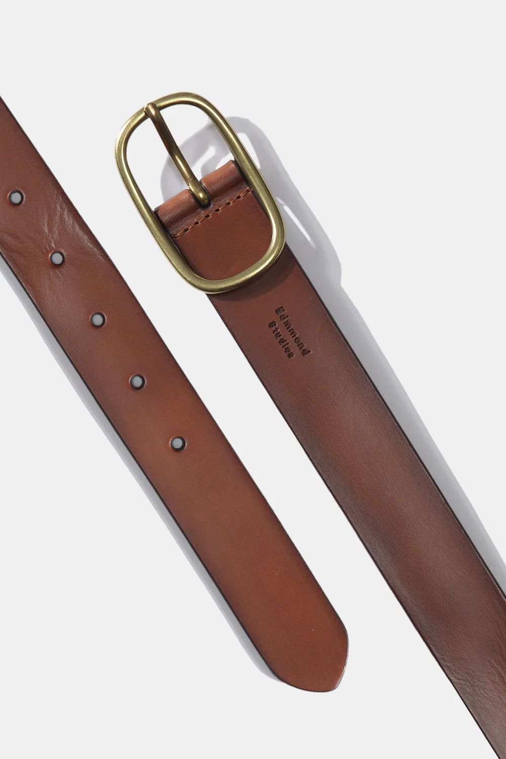 New raw belt brown
