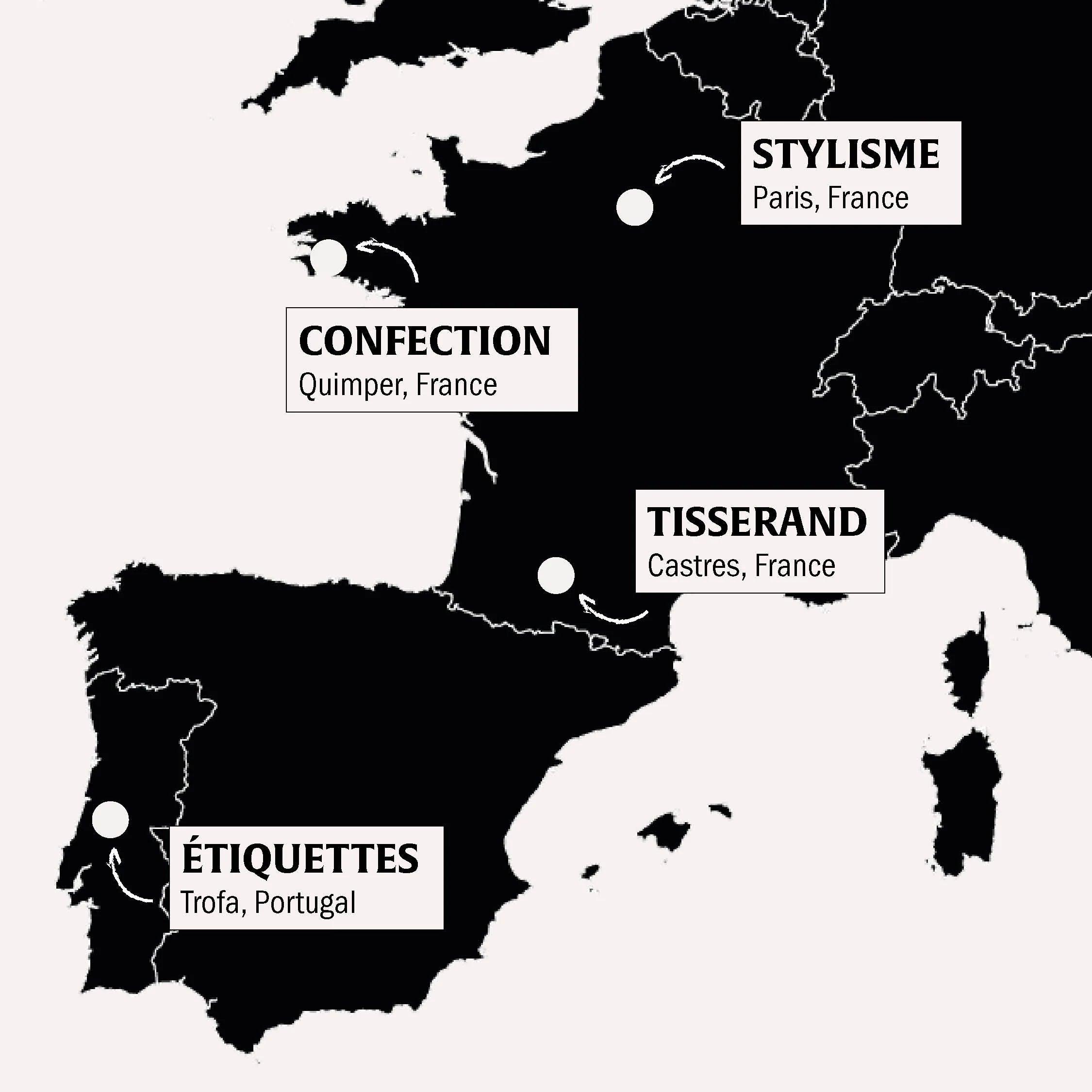 Charentaises chevrons gris