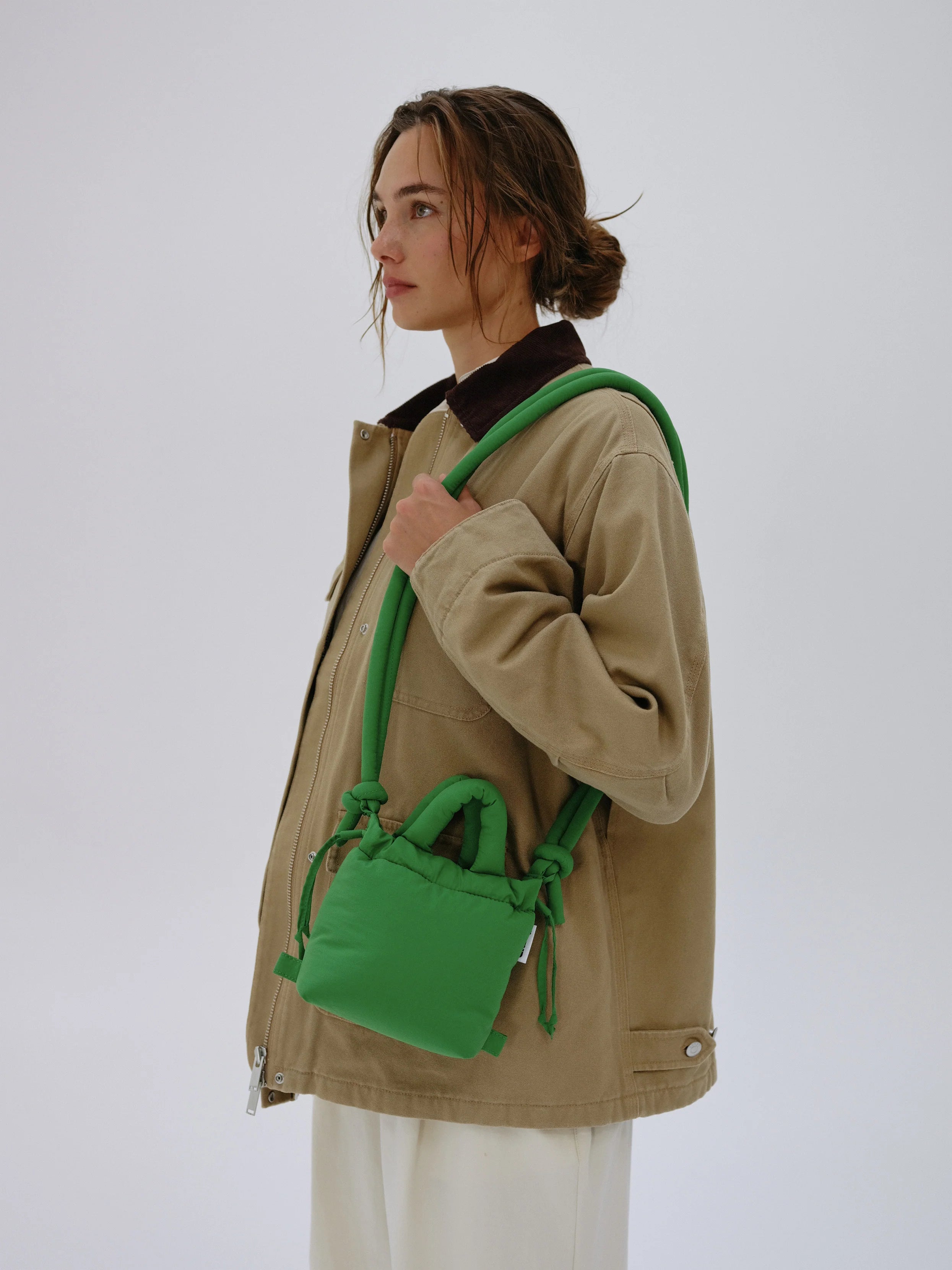 Micro ona soft bag green