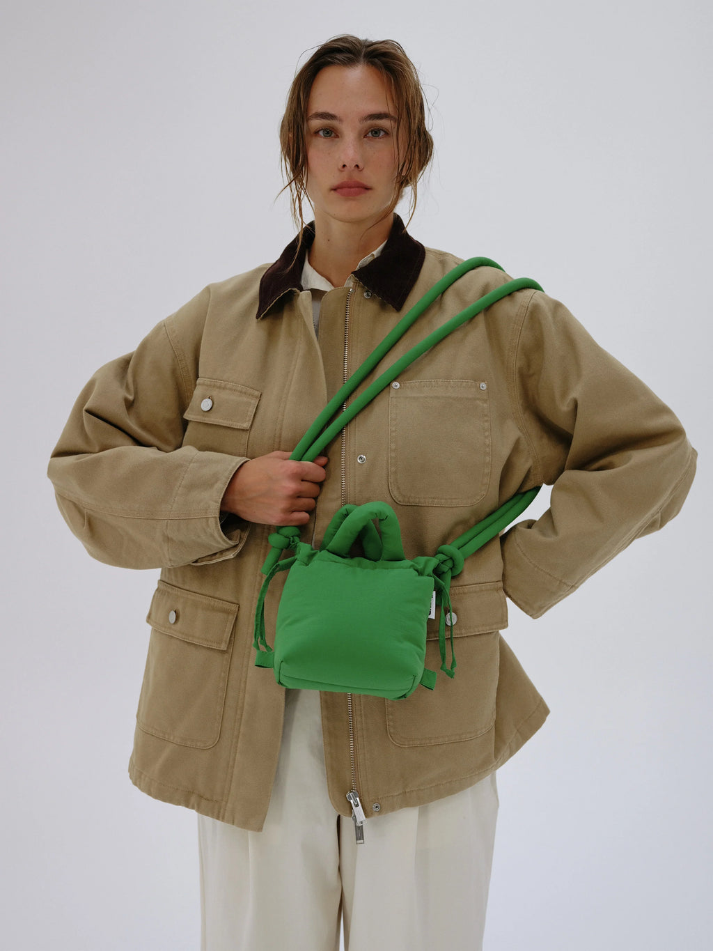 Micro ona soft bag green