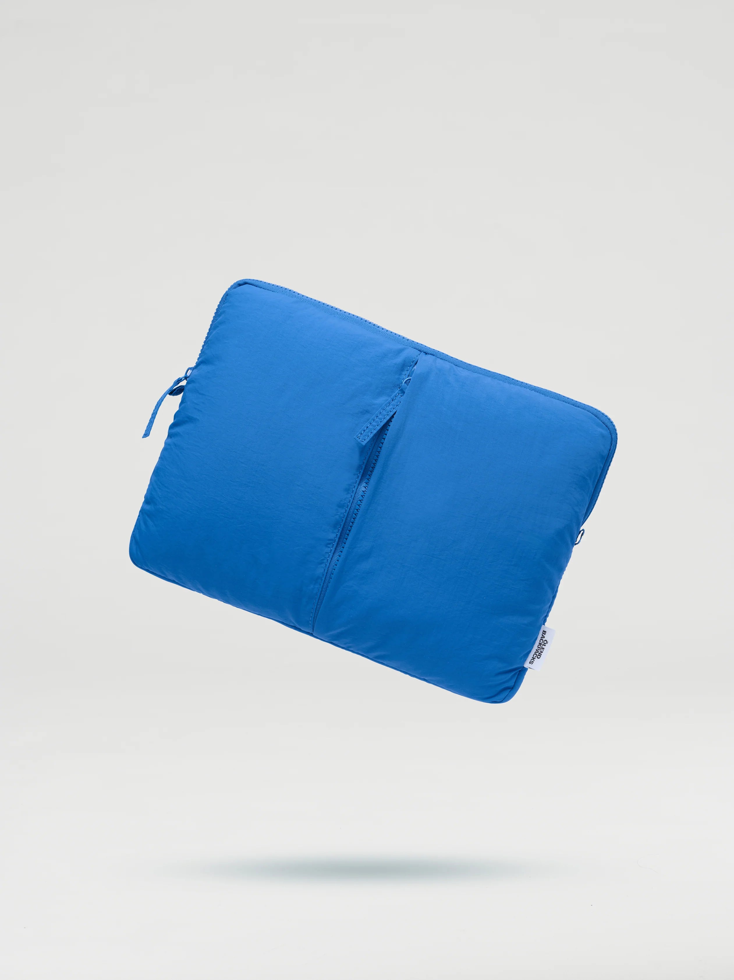 Padded laptop sleeve cobalt bleu