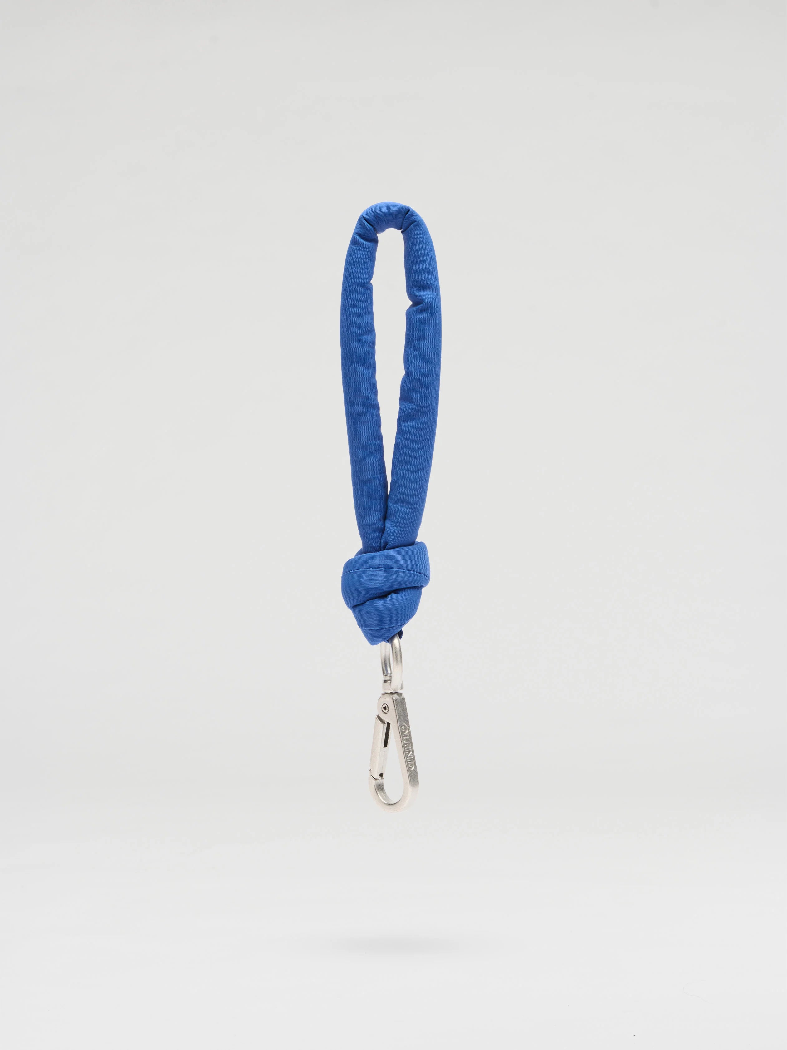 Puffy key chain cobalt blue