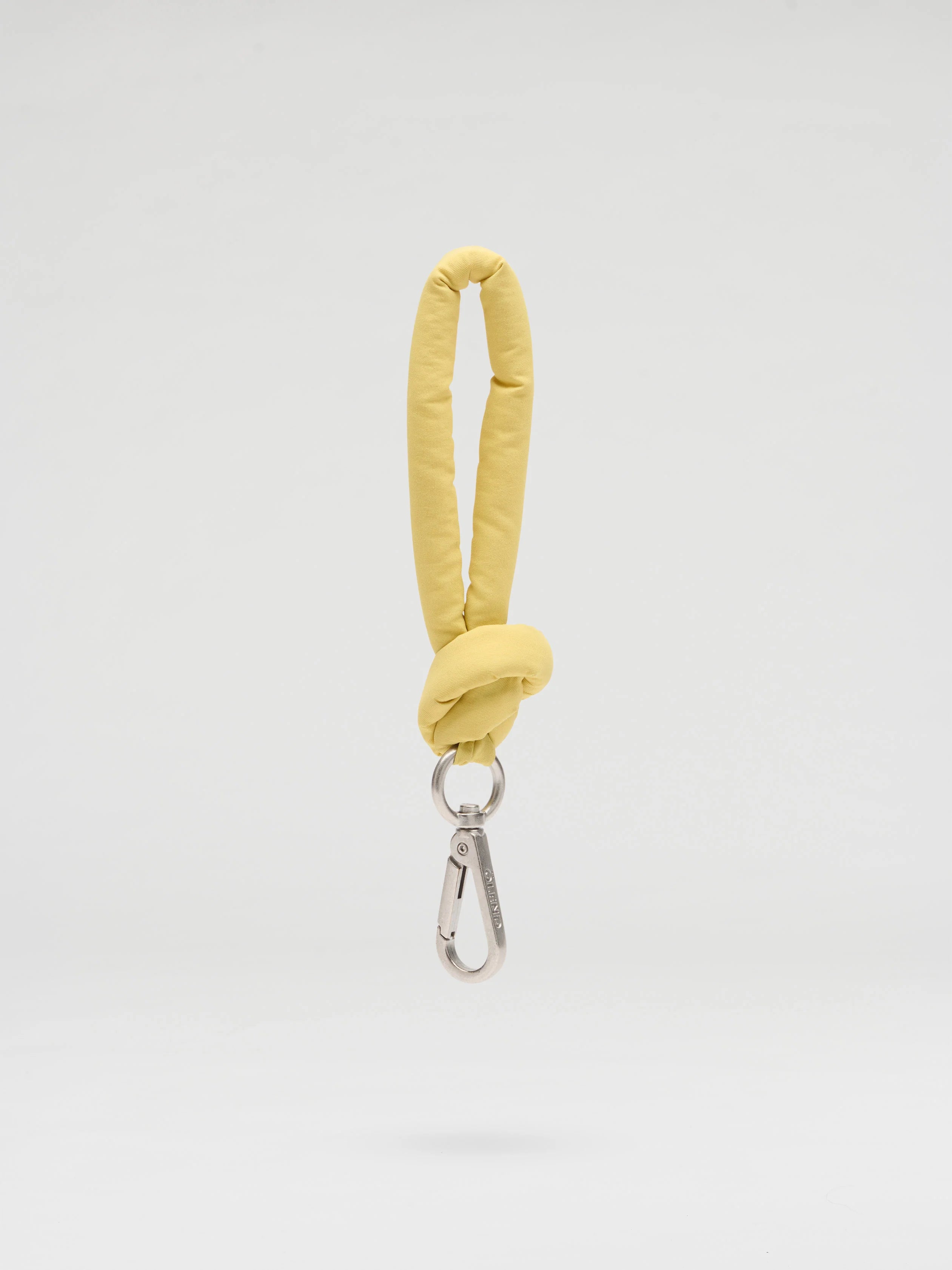 Puffy key chain lime