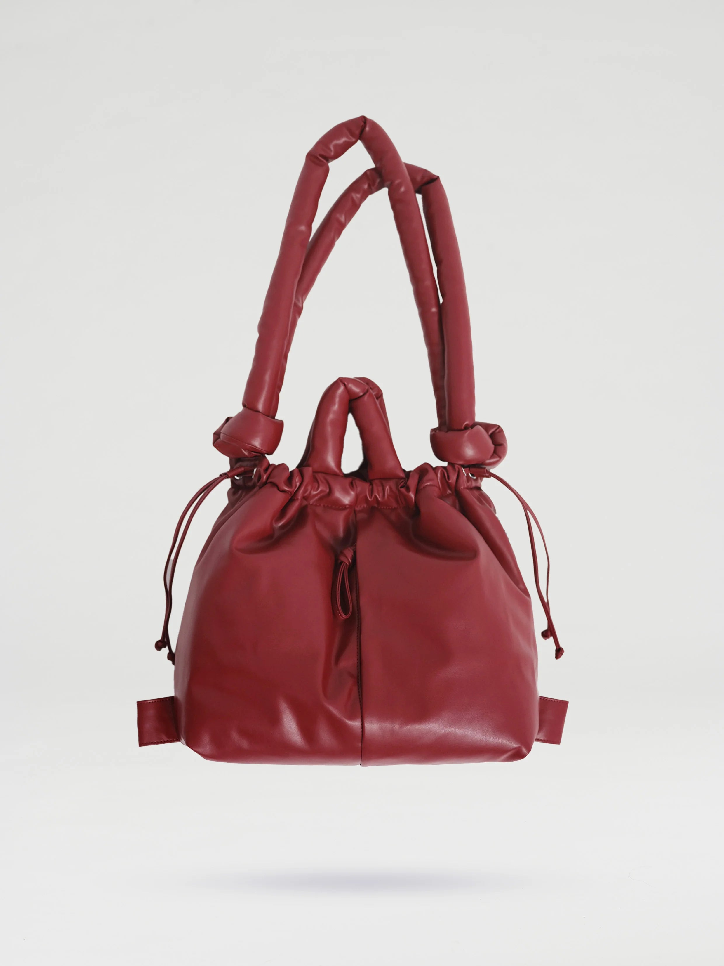Ona bag vegan leather cherry red