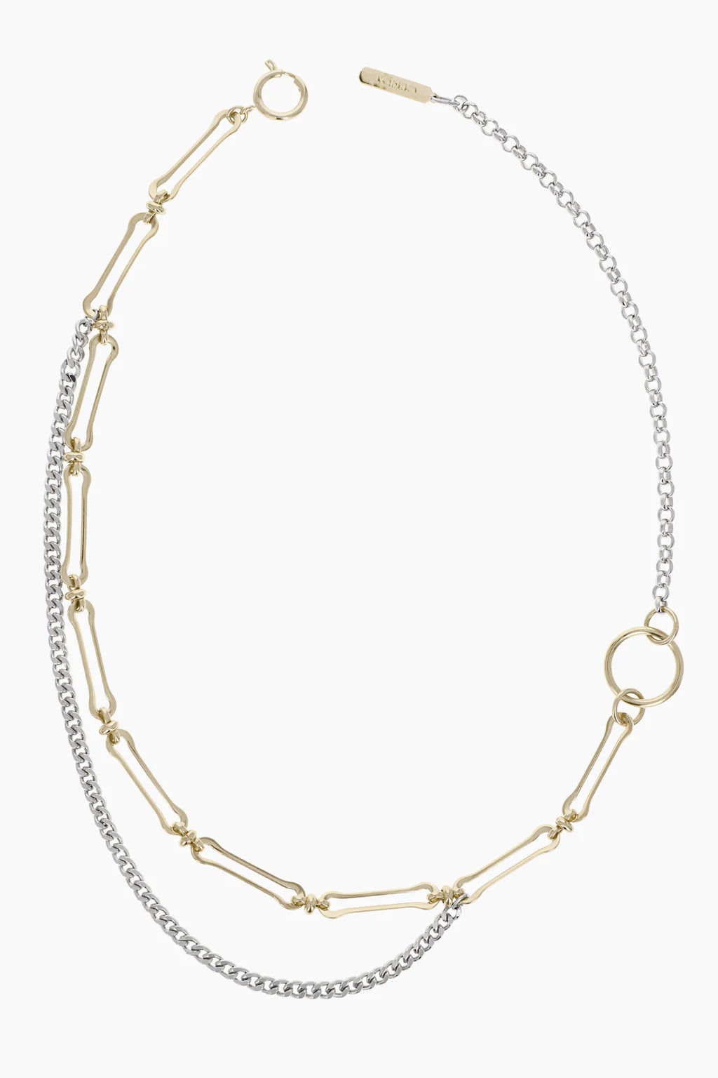 Pixie choker gold palladium