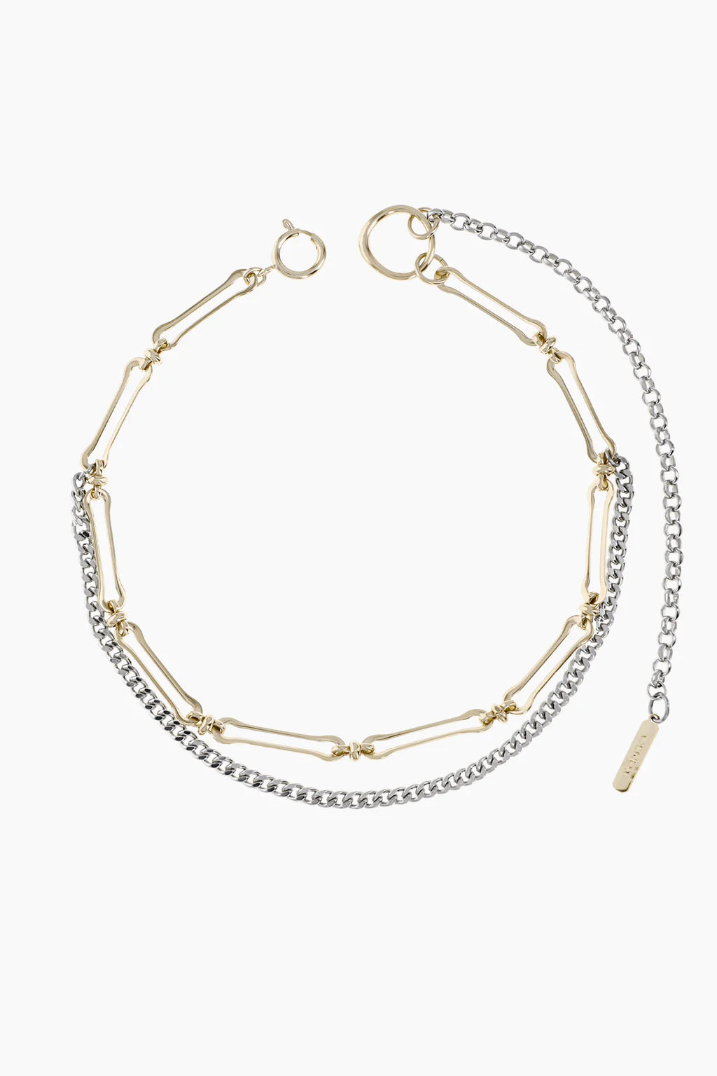Pixie choker gold palladium