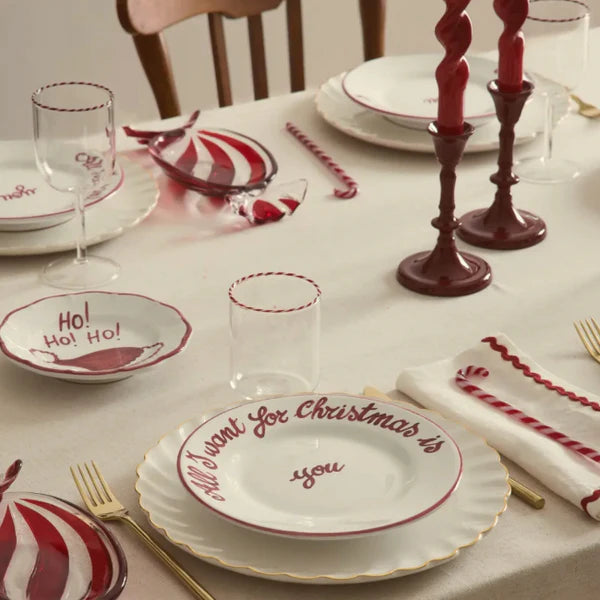 Assiette All I Want for Christmas