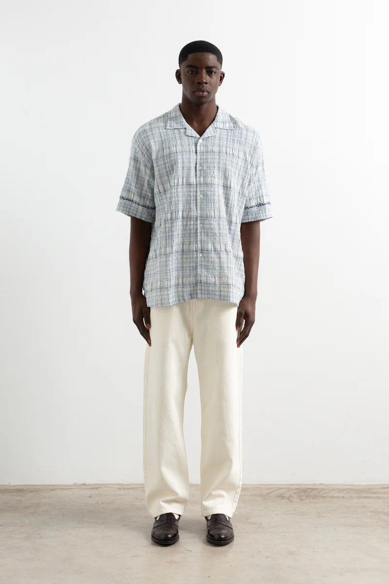 Signature shirt dk blue