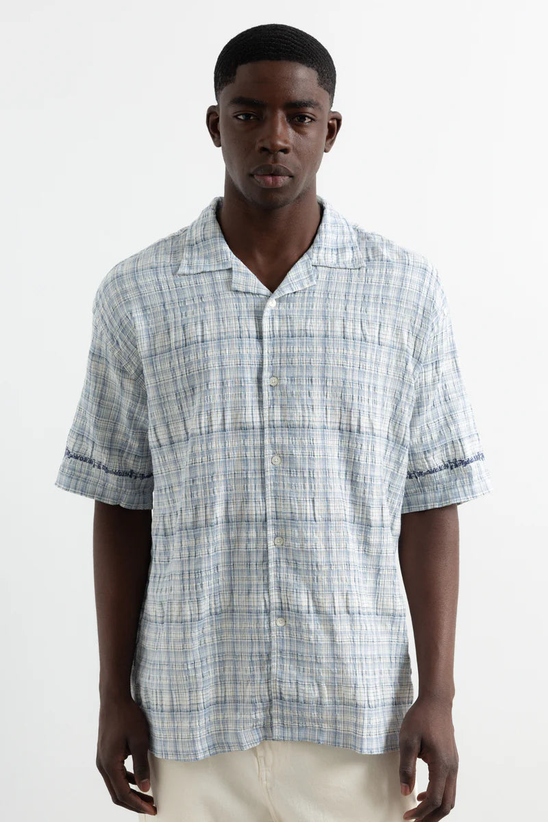 Signature shirt dk blue