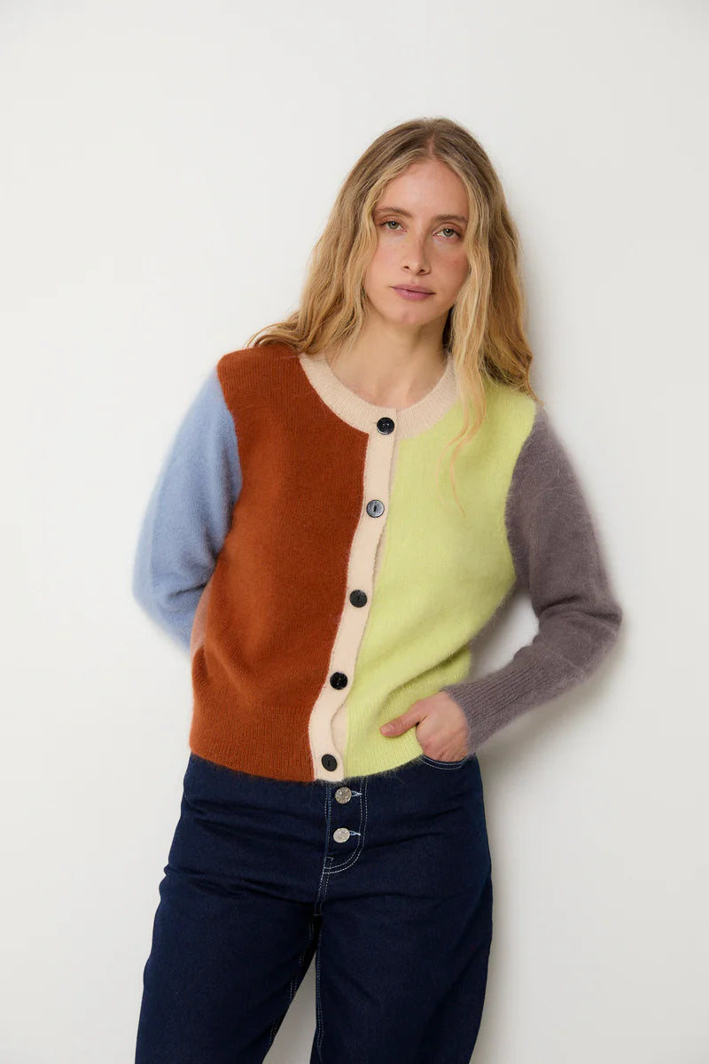 Veste nagoya maille caramel