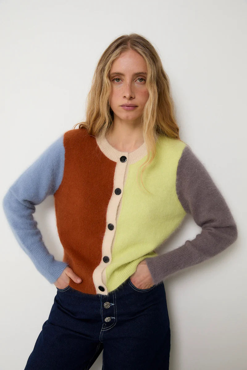 Veste nagoya maille caramel