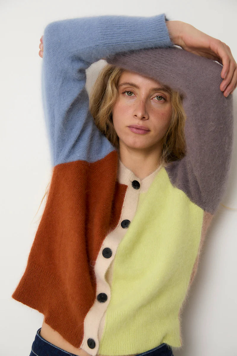 Veste nagoya maille caramel