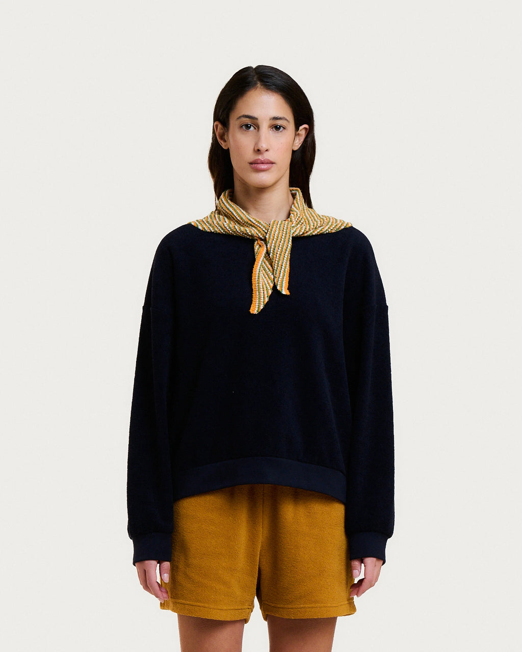 Bandana spuma orange stripes