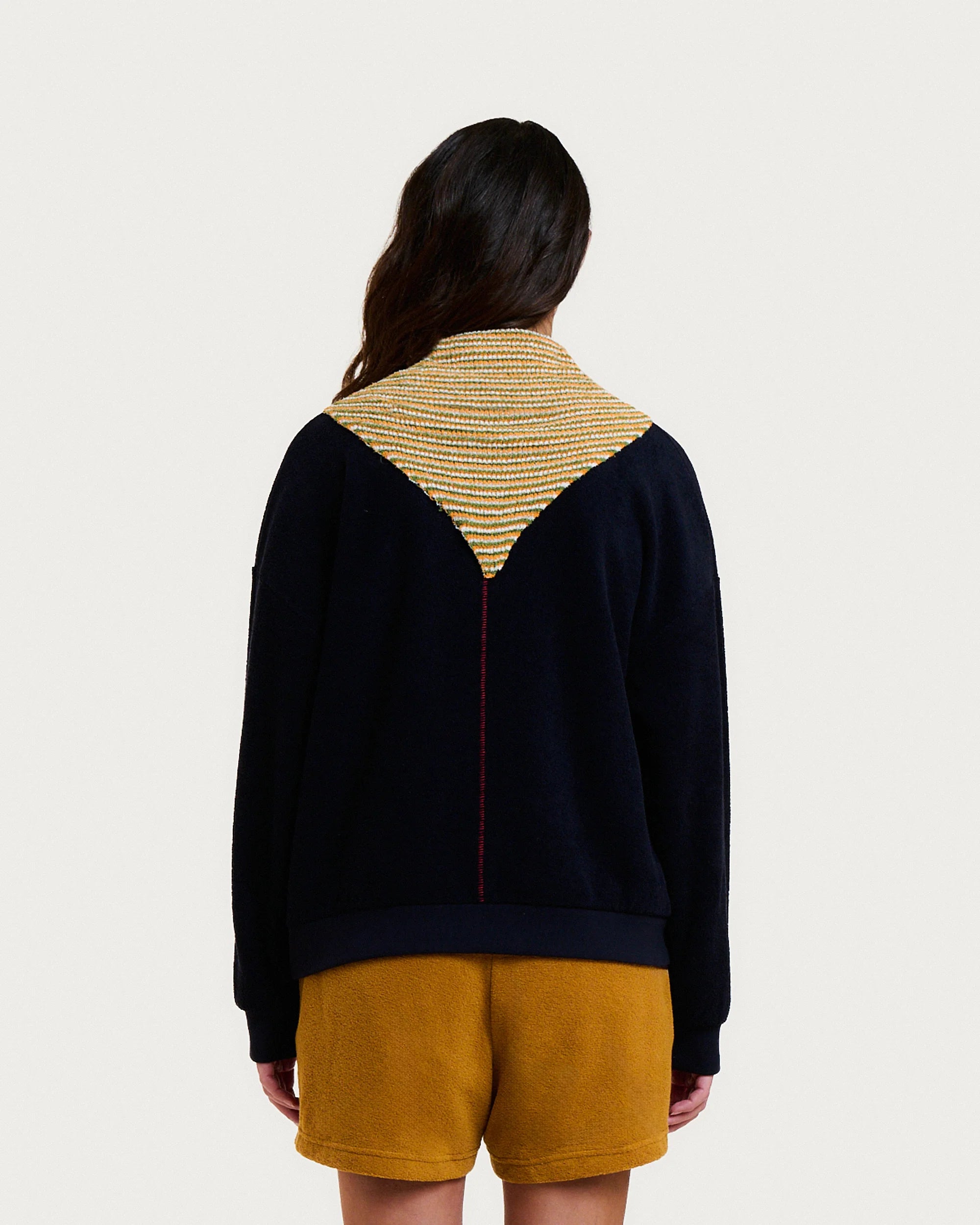 Bandana spuma orange stripes