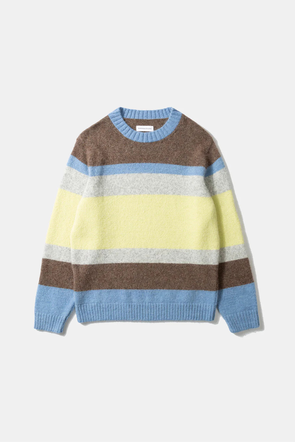 Striped glasgow sweater yellow
