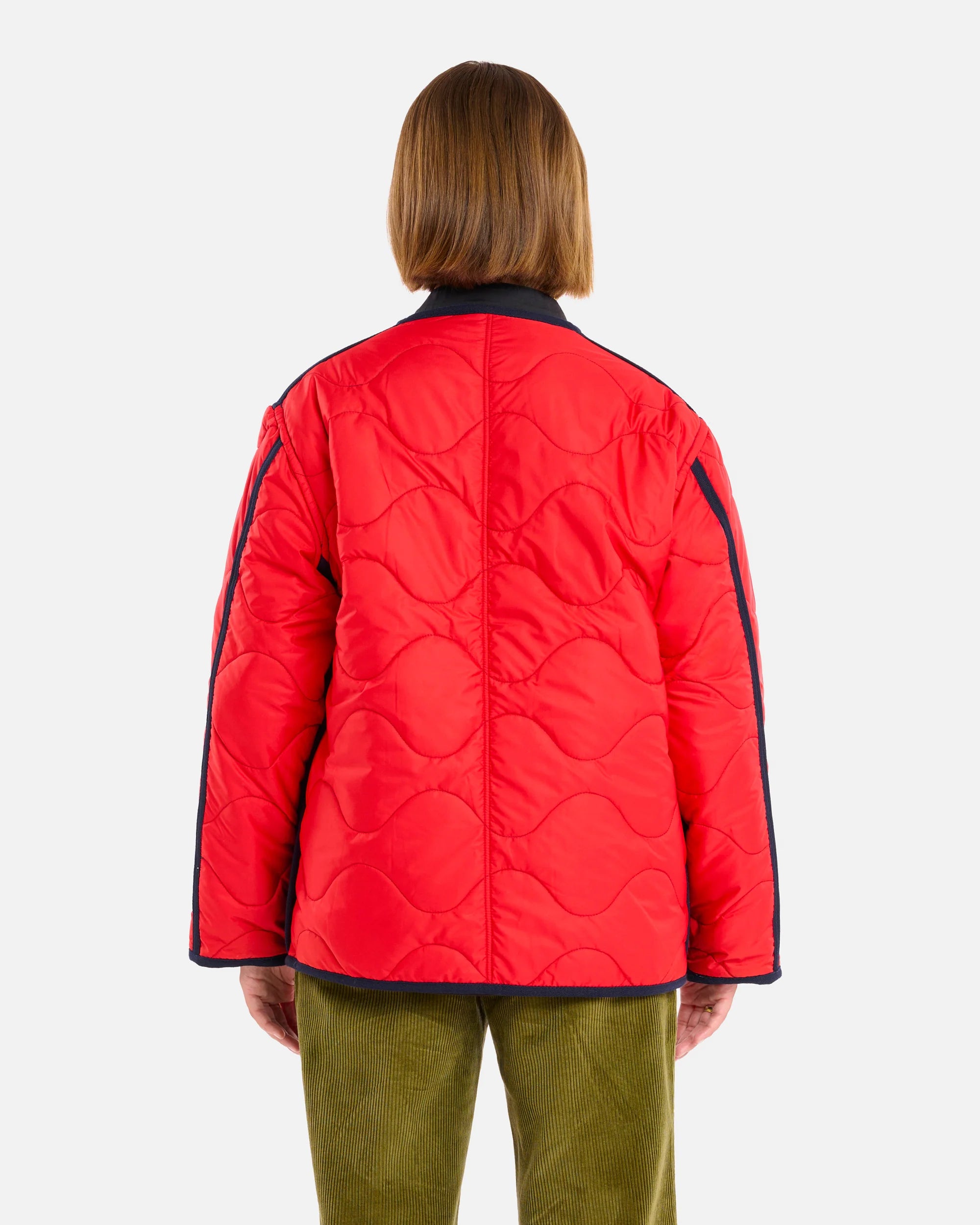 Veste superlight liner navy red