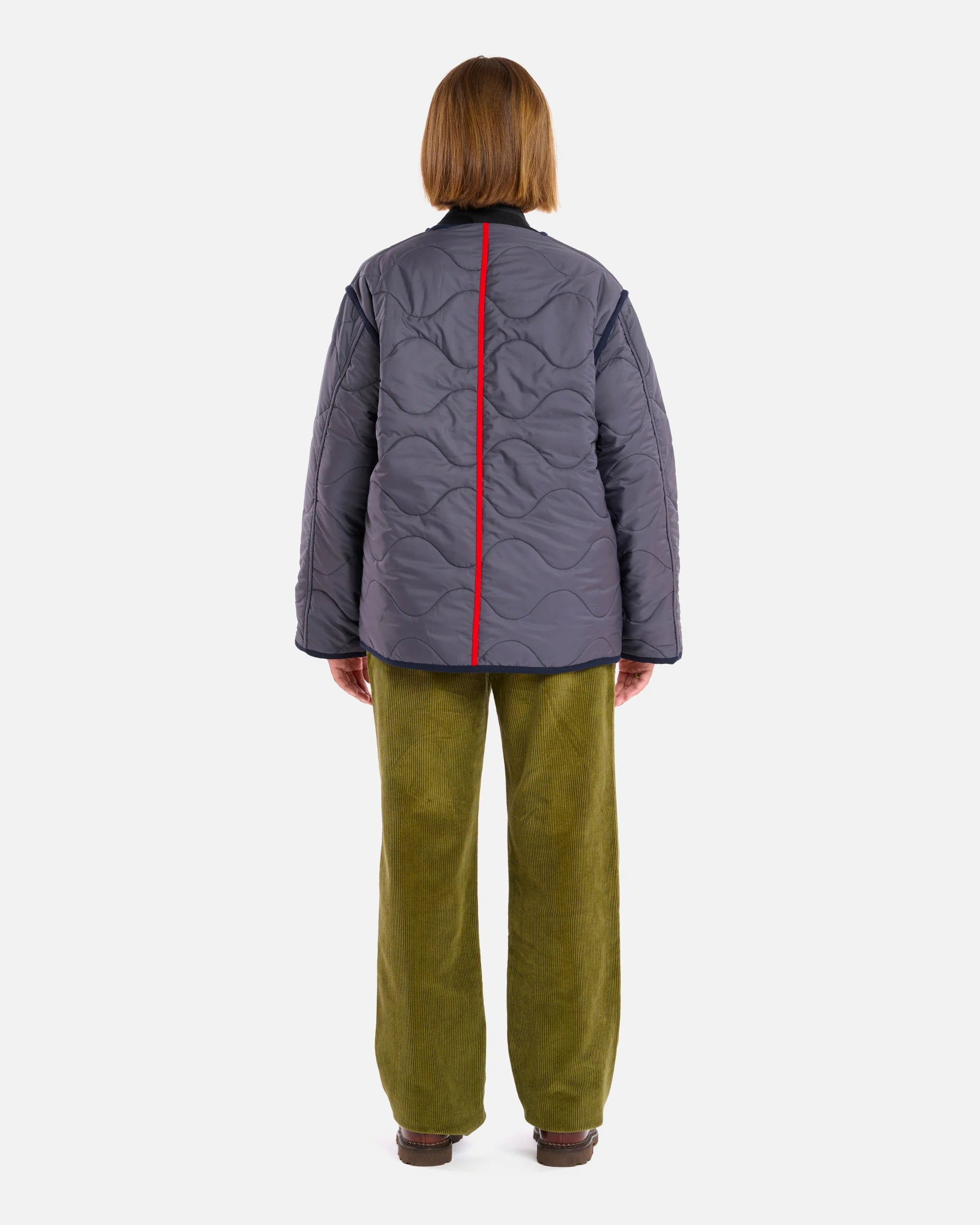 Veste superlight liner navy red