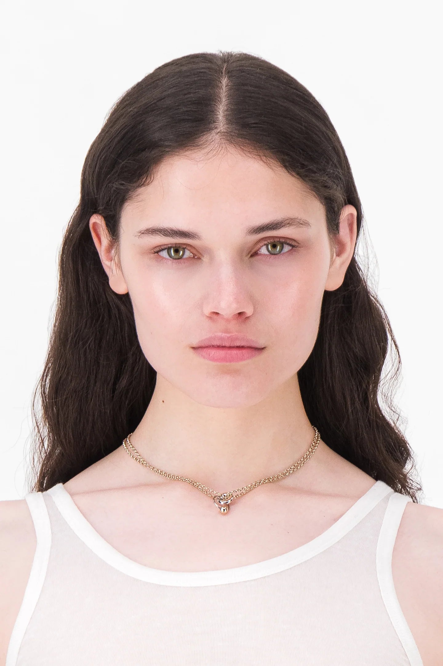 Sinead necklace gold palladium