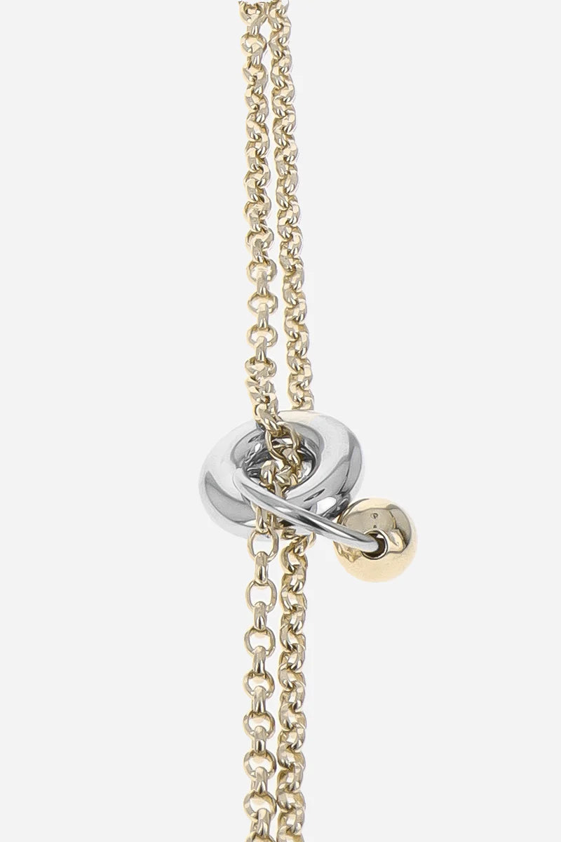 Sinead necklace gold palladium