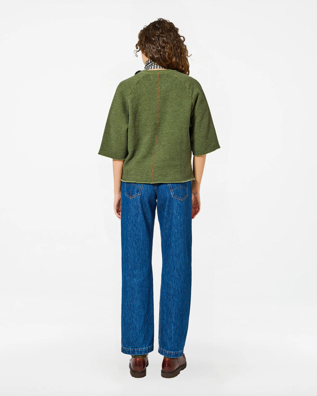 Sweatshirt terra rosemary green