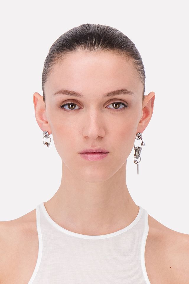 Lula earrings palladium