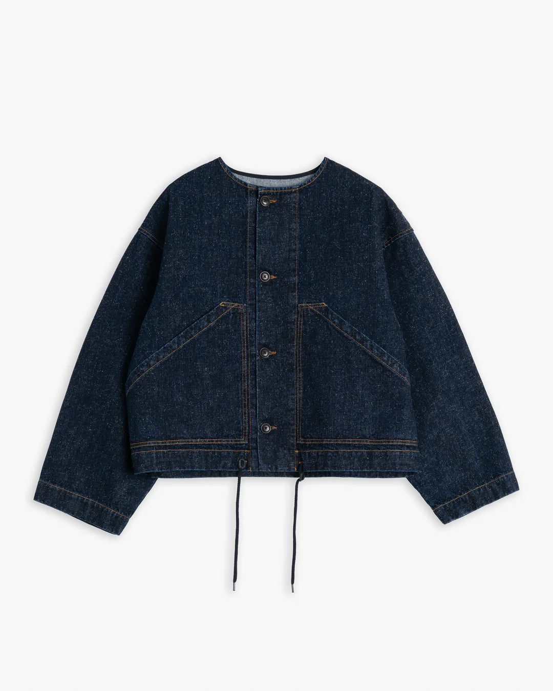 Nuclear jacket neppy denim indigo
