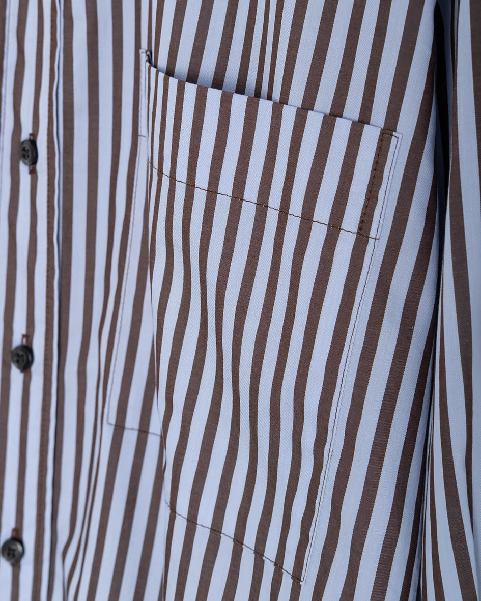 Icon shirt frosted blue/sepia