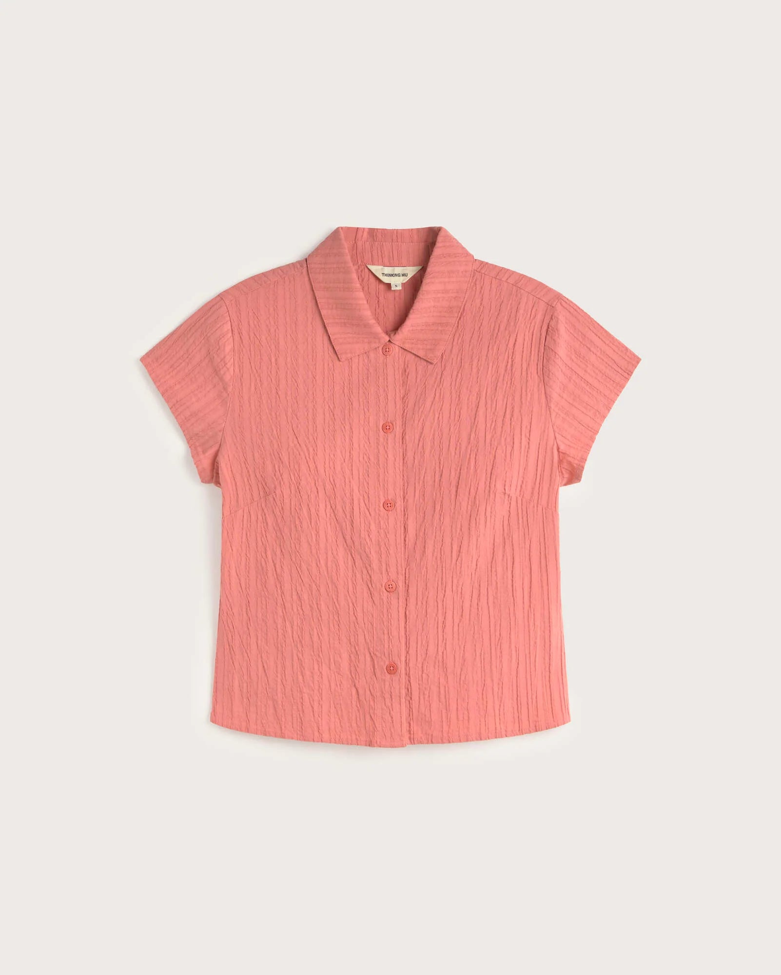 Kitty blouse rosette pink