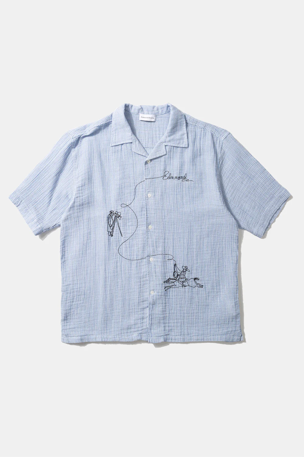 Western shirt blue
