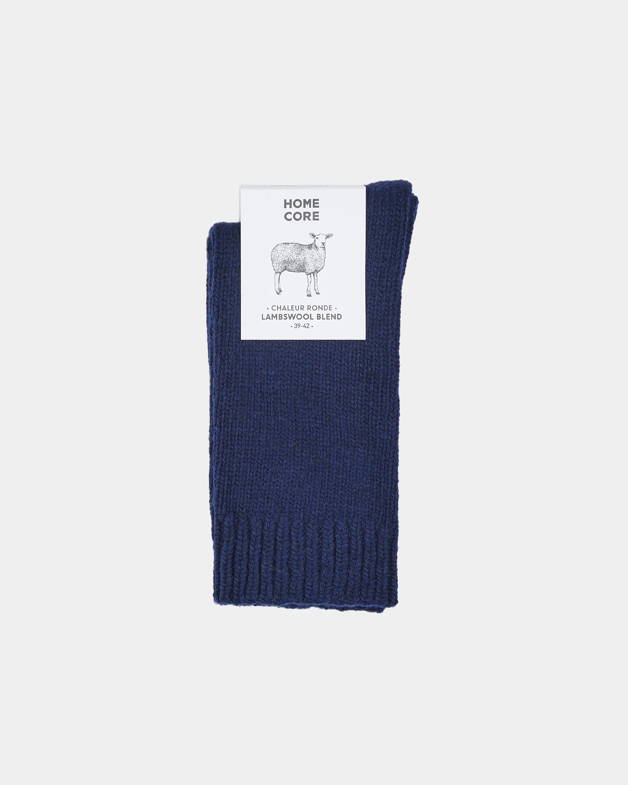 Wool socks primary navy