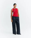 Juliette clavel top red