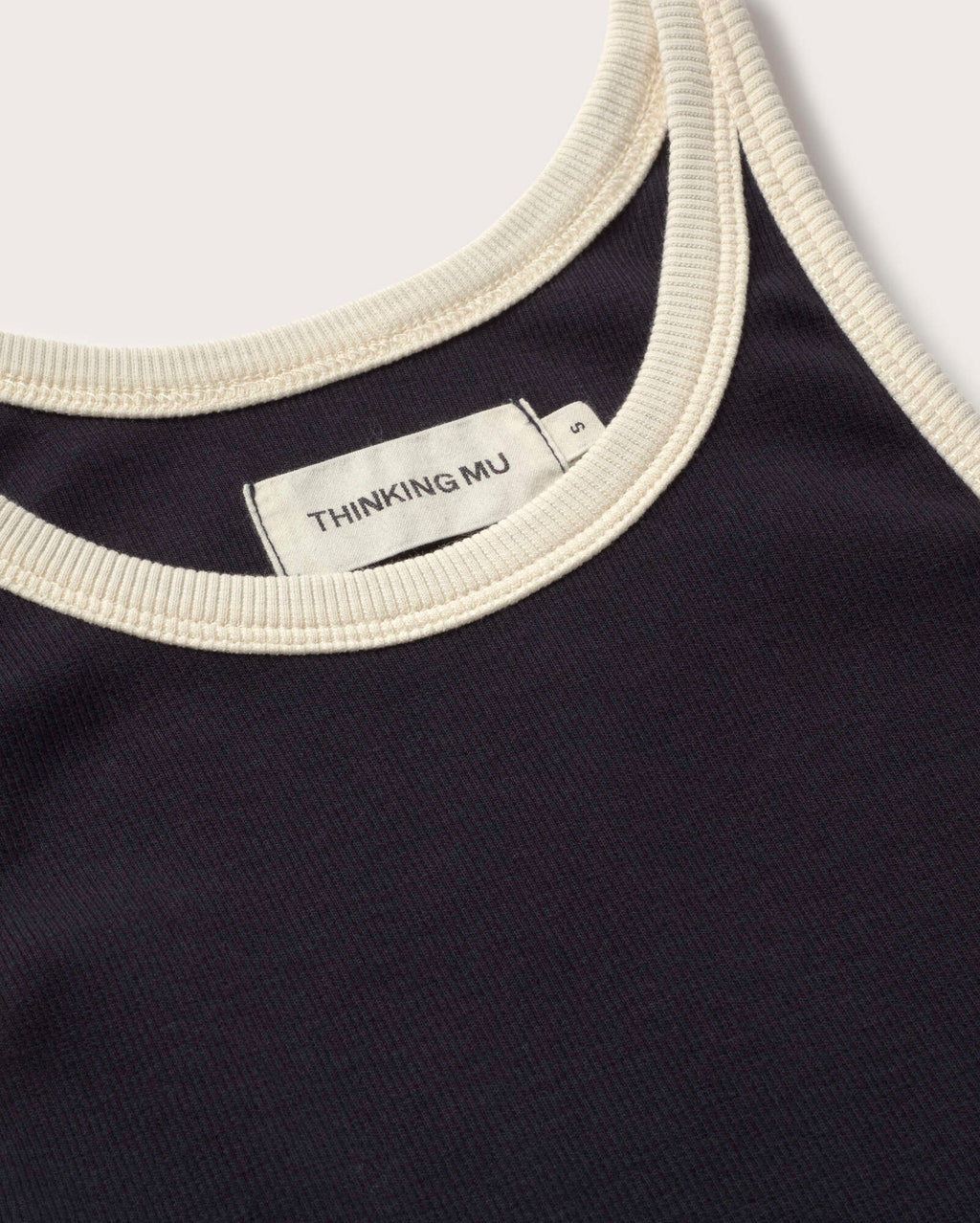 Harriet top navy pannacota