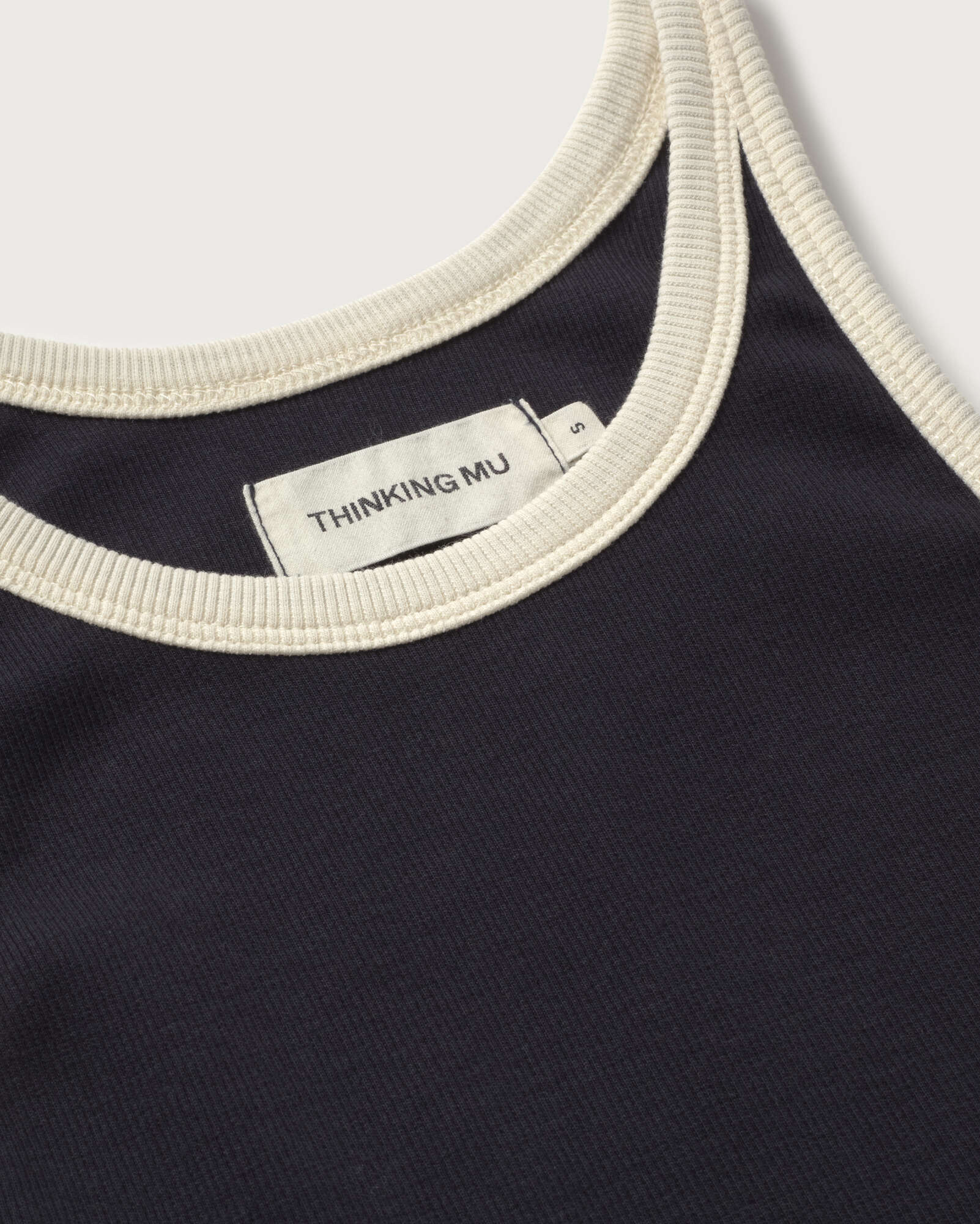 Harriet top navy pannacota